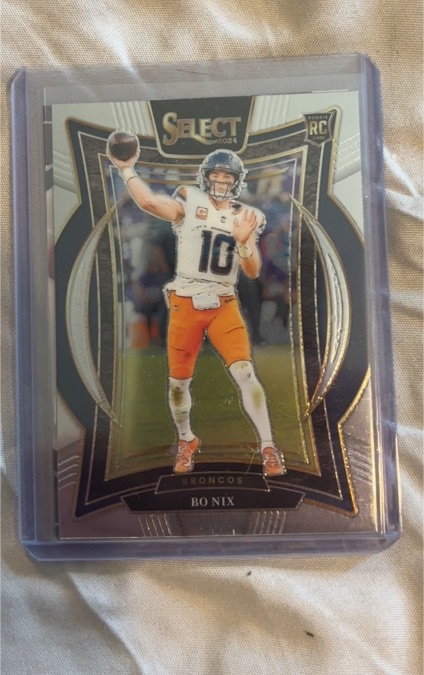 2024 Panini Select #30 Bo Nix — front