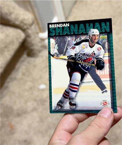 1995-96 Upper Deck Post Cereal #11 Brendan Shanahan — front