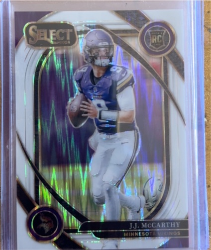 2024 Panini Select Club Level #246 J.J. McCarthy — front