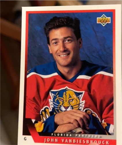 1993-94 Upper Deck #8 John Vanbiesbrouck — front