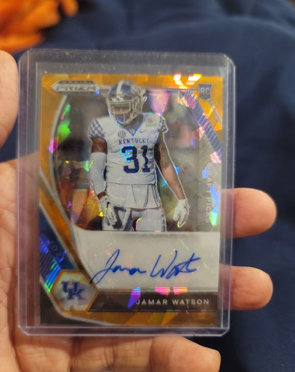 2021 Panini Prizm Draft Picks #DPA-JWA Jamar Watson — front