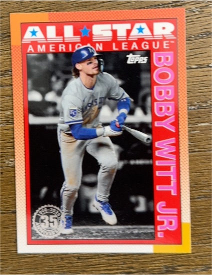 2025 Topps Series 2 #90AS-50 Bobby Witt Jr. 1990 All-Star — front