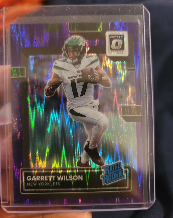 2022 Panini Donruss Optic #206 Garrett Wilson — front