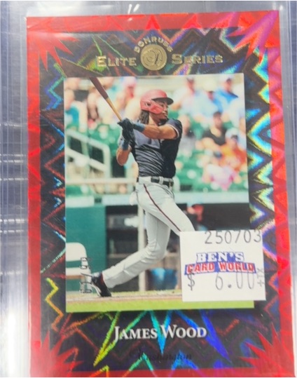 2025 Donruss Elite Series James Wood — front