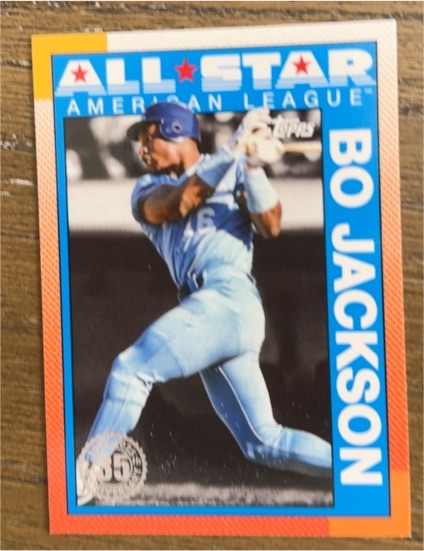 2025 Topps Series 2 1990 Topps All-Star #90AS-26 Bo Jackson — front