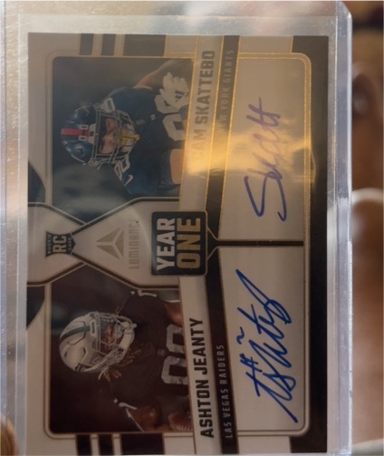 2022 Panini Limited Year One #Y1-AJ Ashton Jeanty — front