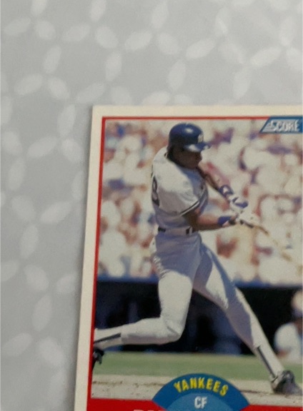 1989 Score #528 Don Mattingly — front