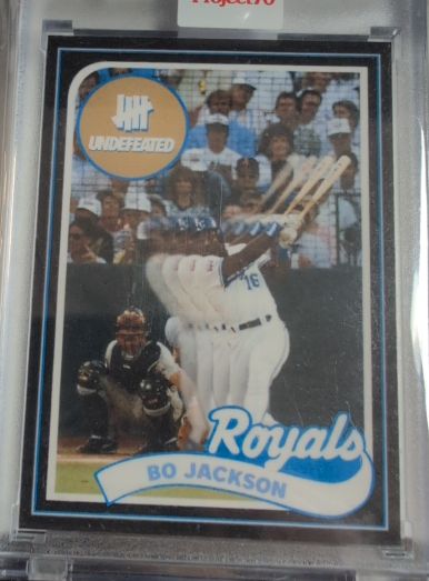2021 Topps Project 70 #337 Bo Jackson by UNDEFEATED Royals — front