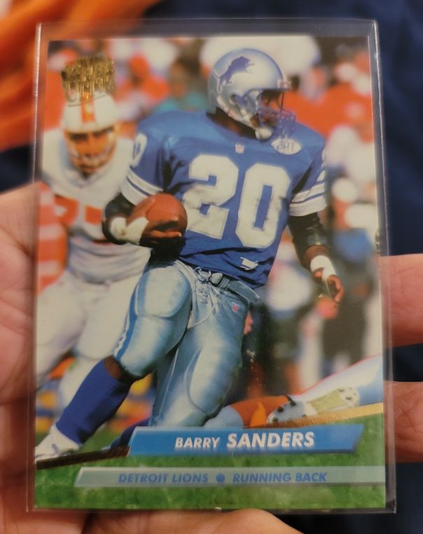 1992 Fleer Ultra #122 Barry Sanders — front