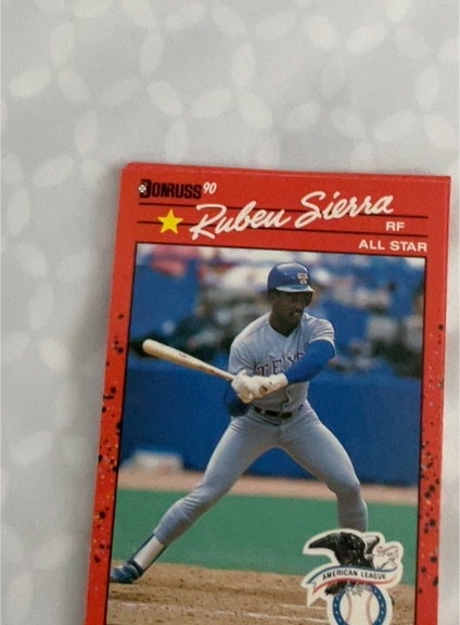 1990 Donruss #673 Ruben Sierra — front
