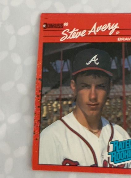 1990 Donruss #39 Steve Avery — front