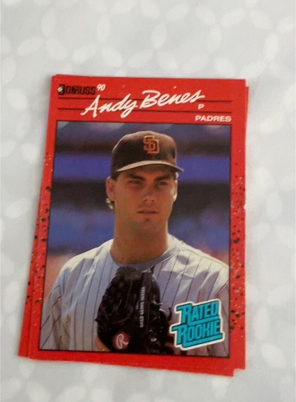 1990 Donruss #41 Andy Benes — front
