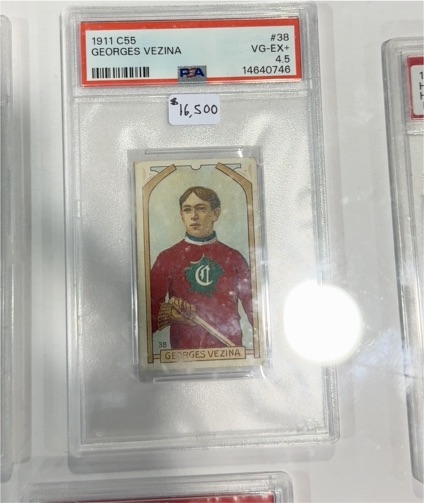 1911 C55 Imperial Tobacco #38 Georges Vezina — front