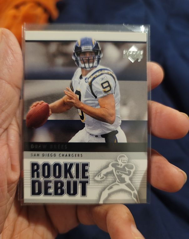 2005 Upper Deck Rookie Debut #80 Drew Brees — front