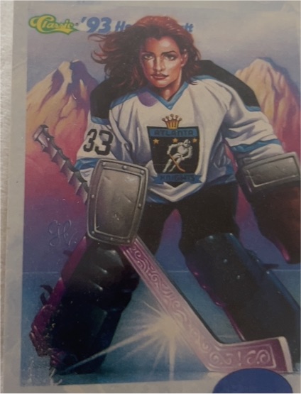 1993 Classic Draft #112 Manon Rheaume Atlanta Knights — front