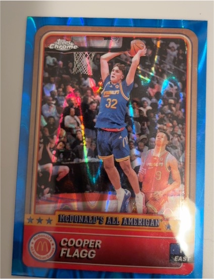 2024 Topps Chrome McDonald's All American #28 Cooper Flagg — front