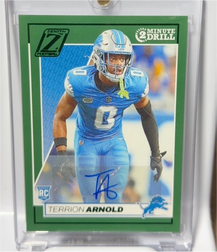 2024 Panini Zenith #190 Terrion Arnold — front