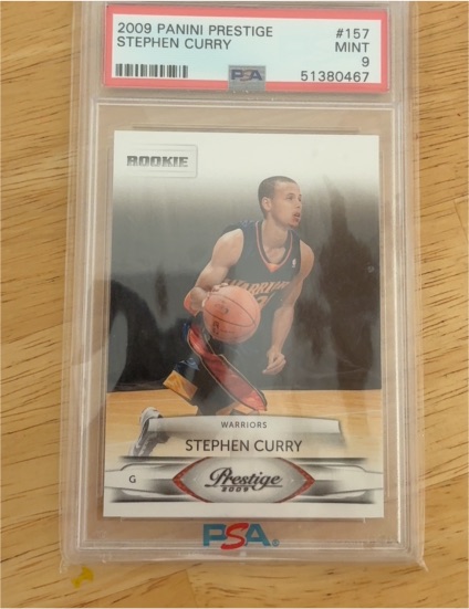 2009 Panini Prestige #157 Stephen Curry — front