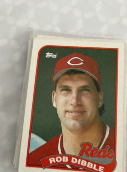1989 Topps #264 Rob Dibble — front