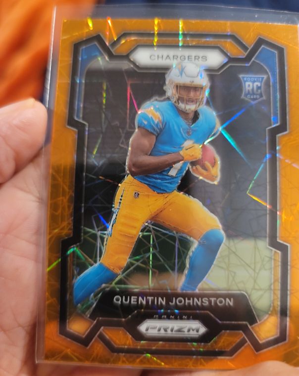 2023 Panini Prizm #353 Quentin Johnston — front