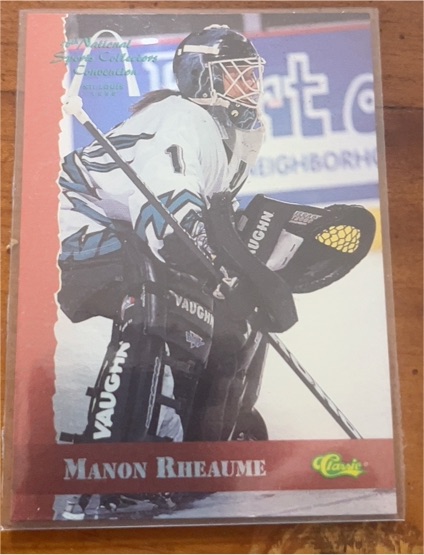 1995 Classic National #NC15 Manon Rheaume — front