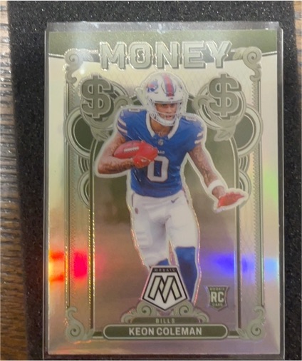 2024 Panini Mosaic MONEY Keon Coleman — front