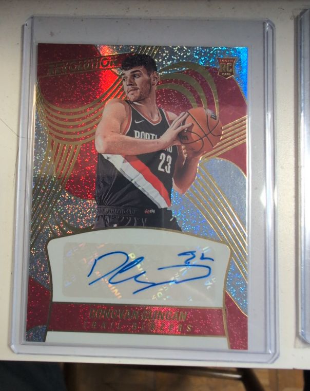 2024-25 Panini Revolution #RA-DON Donovan Clingan — front