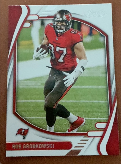 2021 Panini Absolute #92 Rob Gronkowski — front