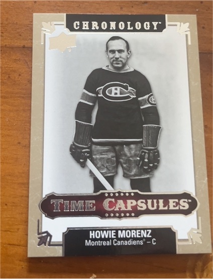 2024-25 Upper Deck Synergy Howie Morenz Colorways RC #L-57 — front