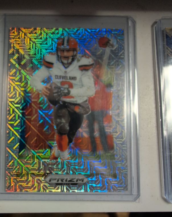 2024 Panini Prizm Deca Mojo Johnny Manziel — front