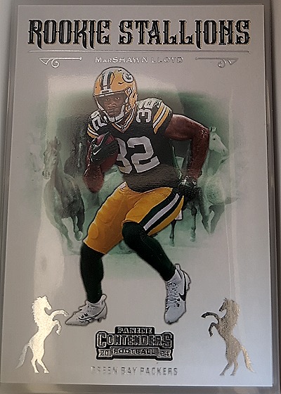2024 Panini Contenders #24 Marshawn Lloyd Rookie Stallions — front