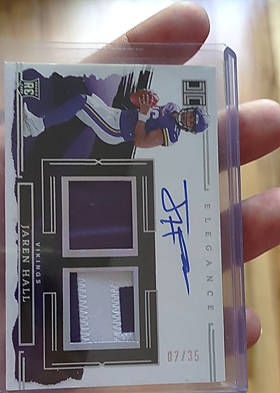 2023 Panini Impeccable Elegance #Jaren Hall — front