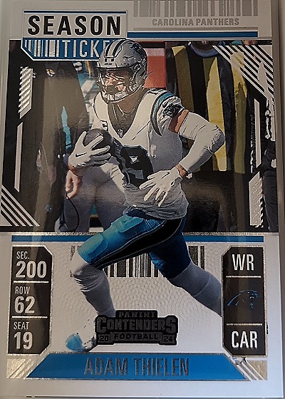 2024 Panini Contenders #15 Adam Thielen — front