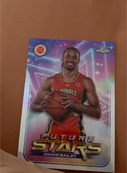 2022 Topps Chrome McDonald's All American #FS-13 Amari Bailey — front