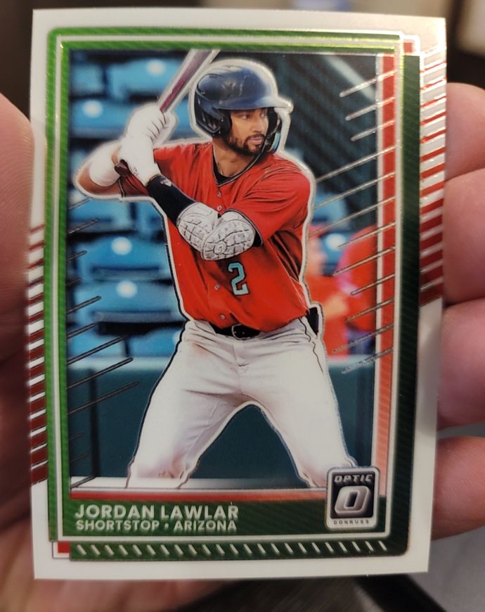 2025 Donruss Optic #70 Jordan Lawlar — front