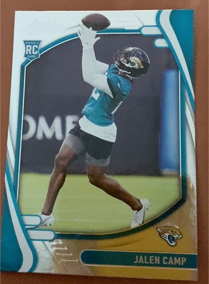 2021 Panini Absolute #187 Jalen Camp — front