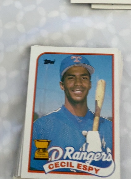 1989 Topps #221 Cecil Espy — front