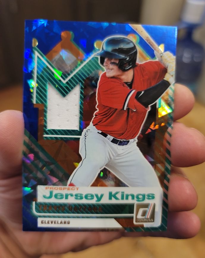 2025 Donruss #PJK-TB Travis Bazzana Jersey Kings — front