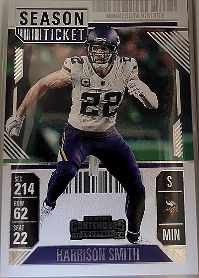 2024 Panini Contenders #66 Harrison Smith — front