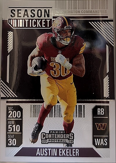 2024 Panini Contenders Season Ticket #98 Austin Ekeler — front