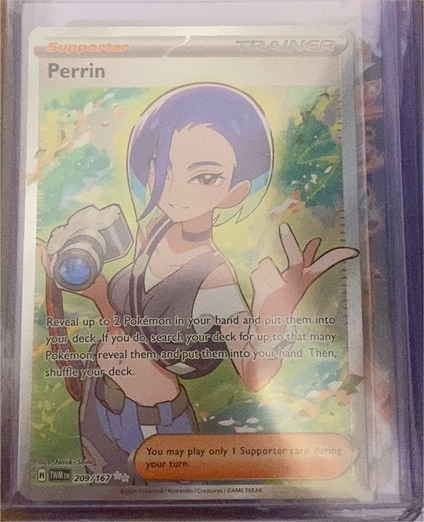 2023 Pokémon Scarlet & Violet Twilight Masquerade #209 Perrin — front