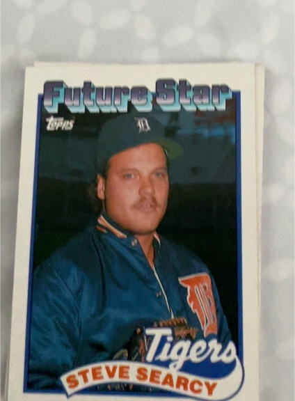 1989 Topps #167 Steve Searcy — front
