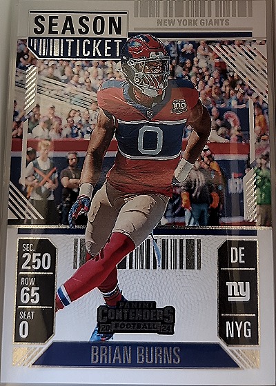 2024 Panini Contenders #74 Brian Burns — front