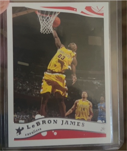 2005-06 Topps #200 LeBron James — front