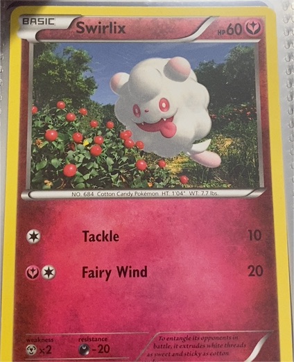 2014 Pokémon XY Base Set #94 Swirlix — front