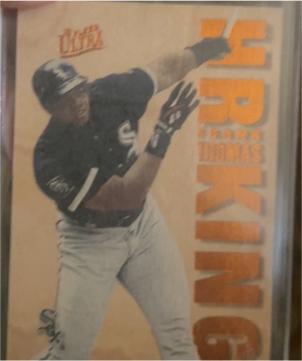 1996 Fleer Ultra #10 Frank Thomas — front