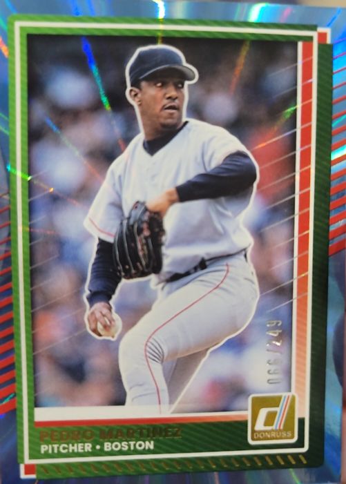 2025 Donruss #45 Pedro Martinez Boston Red Sox — front