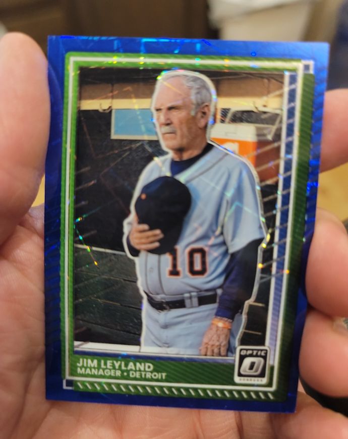 2025 Panini Donruss Optic #63 Jim Leyland — front