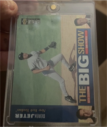 1997 Upper Deck Collector's Choice The Big Show #34 Derek Jeter — front
