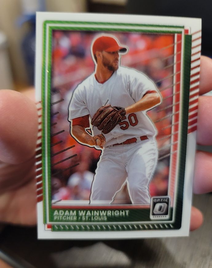 2025 Panini Donruss Optic #36 Adam Wainwright — front